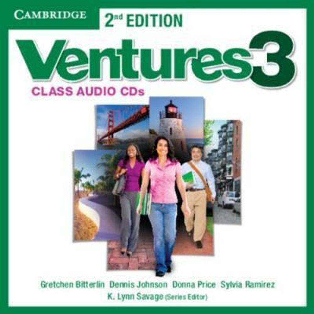 Ventures 2nd Edition 3 Class Audio CD&#39;s(2)