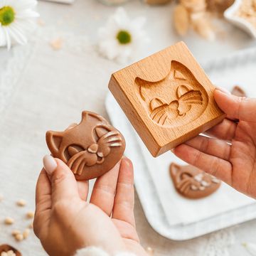 Пряничная форма Котик Тишка