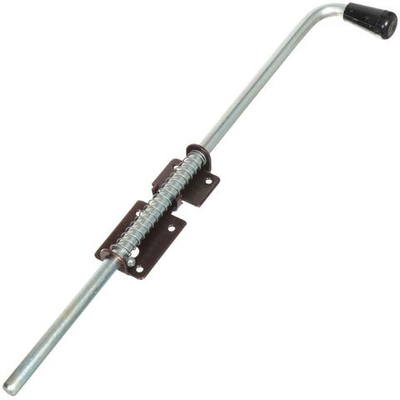 Засов с пружиной, Домарт, 600 мм, античная медь