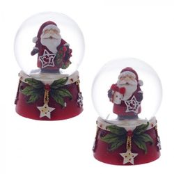 GAEM Фигурка декор в стекл шаре "Дед Мороз", D4,5 см, L4,5 W4,5 H6,5 см, 2в.