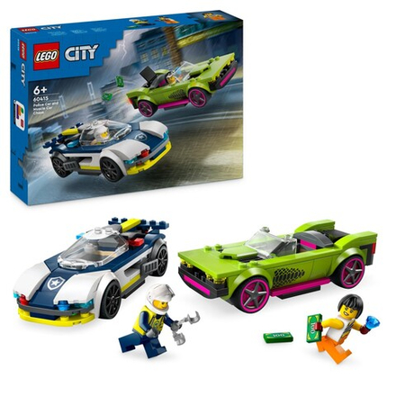 LEGO City - Погоня за мускульным автомобилем на радиоуправлении 60415