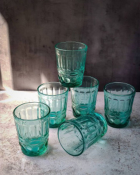 Стакан Низкий D=80мм,H=100мм, 28.4 Cl., Стекло, SouthGlass, Китай