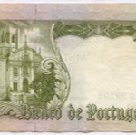 Банкнота Португалия 20 эскудо 1964 год ENS 90293. VF-XF