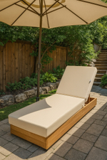 Матрас для шезлонга ReeHouse Mattress Acrylic, светло-бежевый