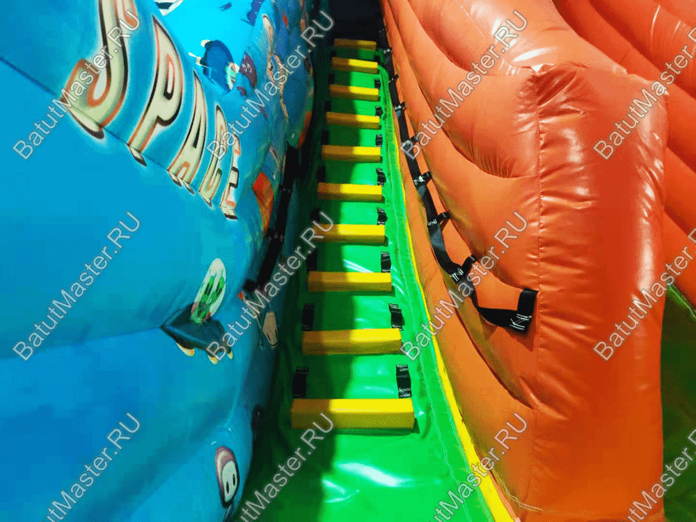 Батут "Космический", размер 10-9-7 м