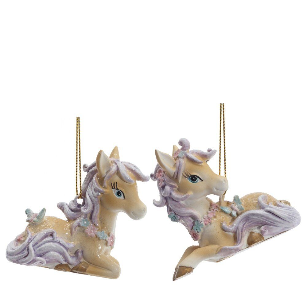 GAEM Фигурка декоративная подвесная "Лошадка", L6 W2,5 H6 см, 2в.