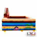 Надувная детская площадка «Пиратская бухта», 3,5×3,5×2 м