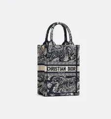 Сумка женская Dior Book Tote для телефона, модель мини-формата синий