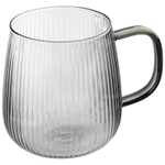 Кружка Leonord AROMA 430мл из боросиликатного рельефного стекла