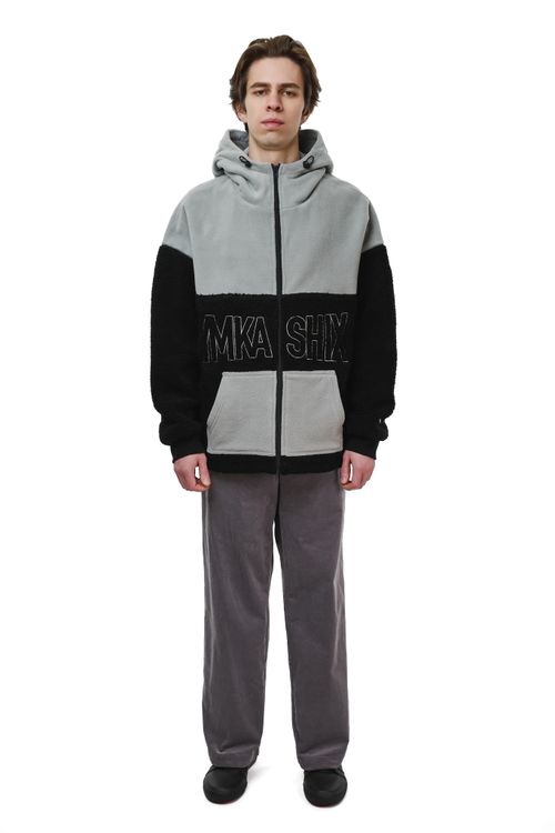 Худи Ymkashix Little Lamb Zip черный/серый