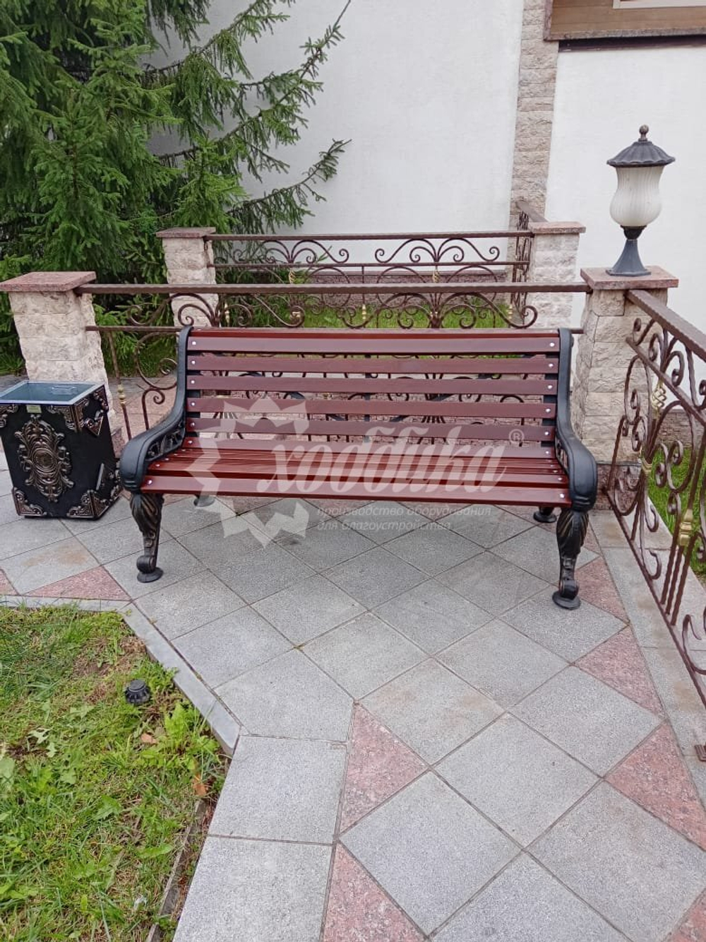 Уличная урна для мусора «Ампир-СТ»