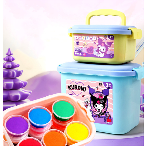 Творческий набор воздушной глины "Soft Clay", 12 шт