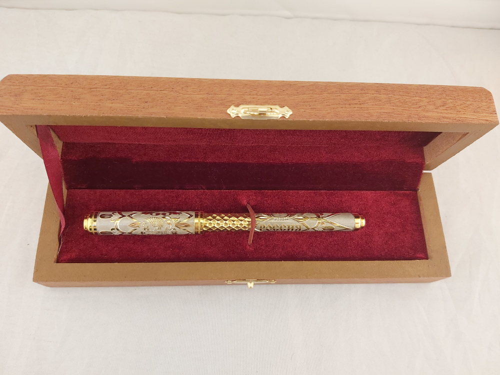 Подарочная ручка "Россия" (Златоуст)