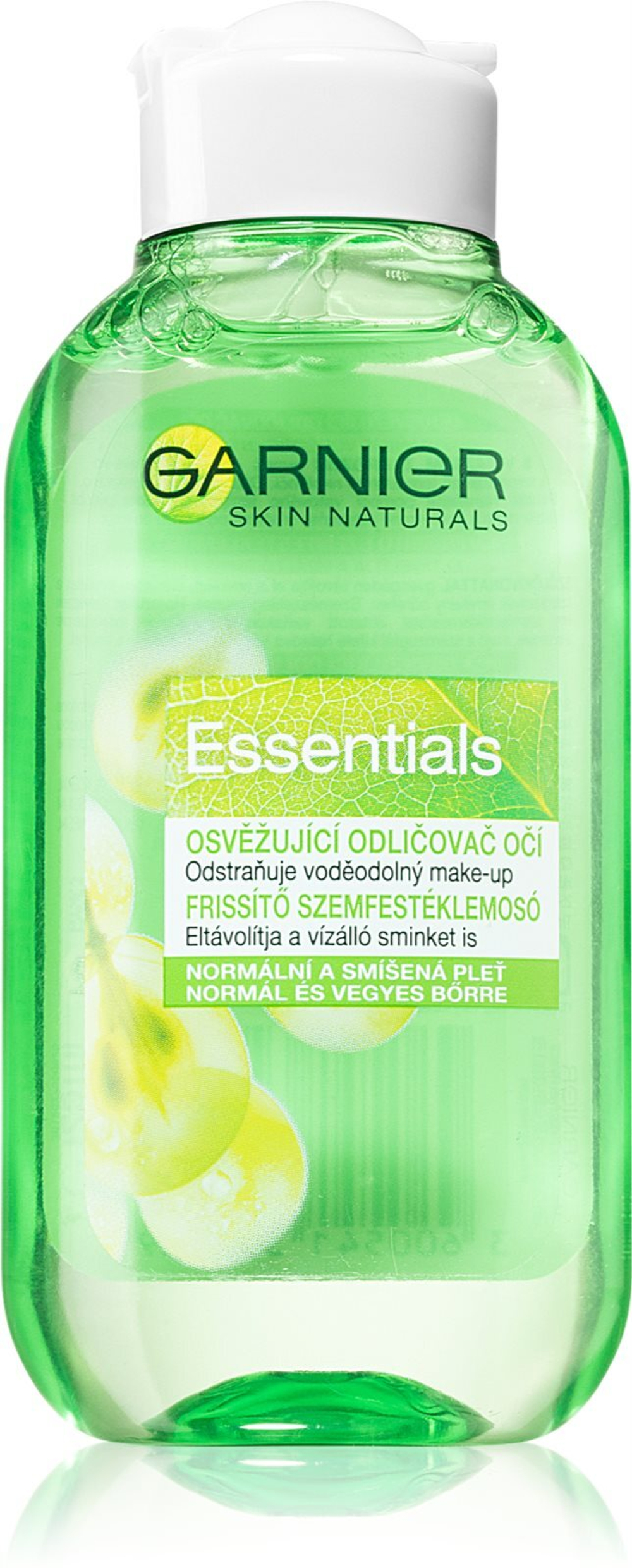 Garnier Essentials - Освежающее средство для снятия макияжа с глаз для нормальной и комбинированной кожи. /   125  ml  / GTIN 3600541392229
