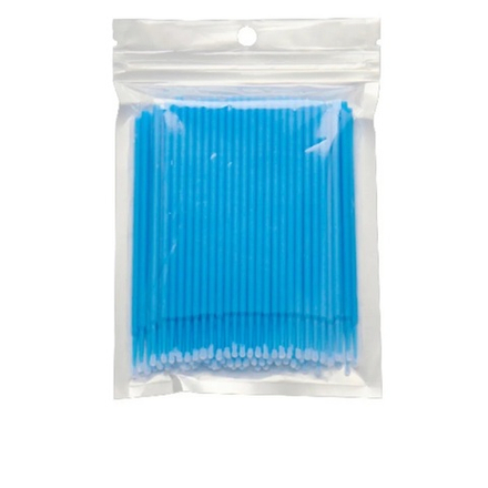 Микробраши, в пакете, 100 шт цвет Синий
