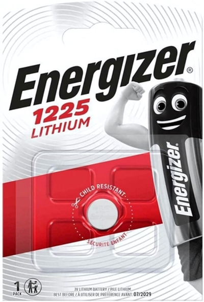 Элемент питания Energizer CR1225 BL/1 (комплект 1 шт)