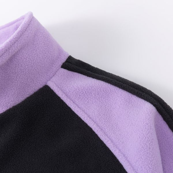 Толстовка Turbo fleece Zip черный/фиолетовый - фото 11