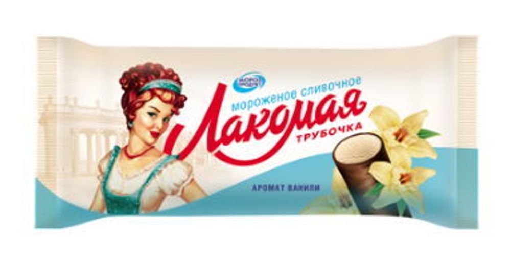 Белорусское мороженое &quot;Лакомая трубочка&quot; 60г. Морозпродукт - купить с доставкой на дом по Москве и области