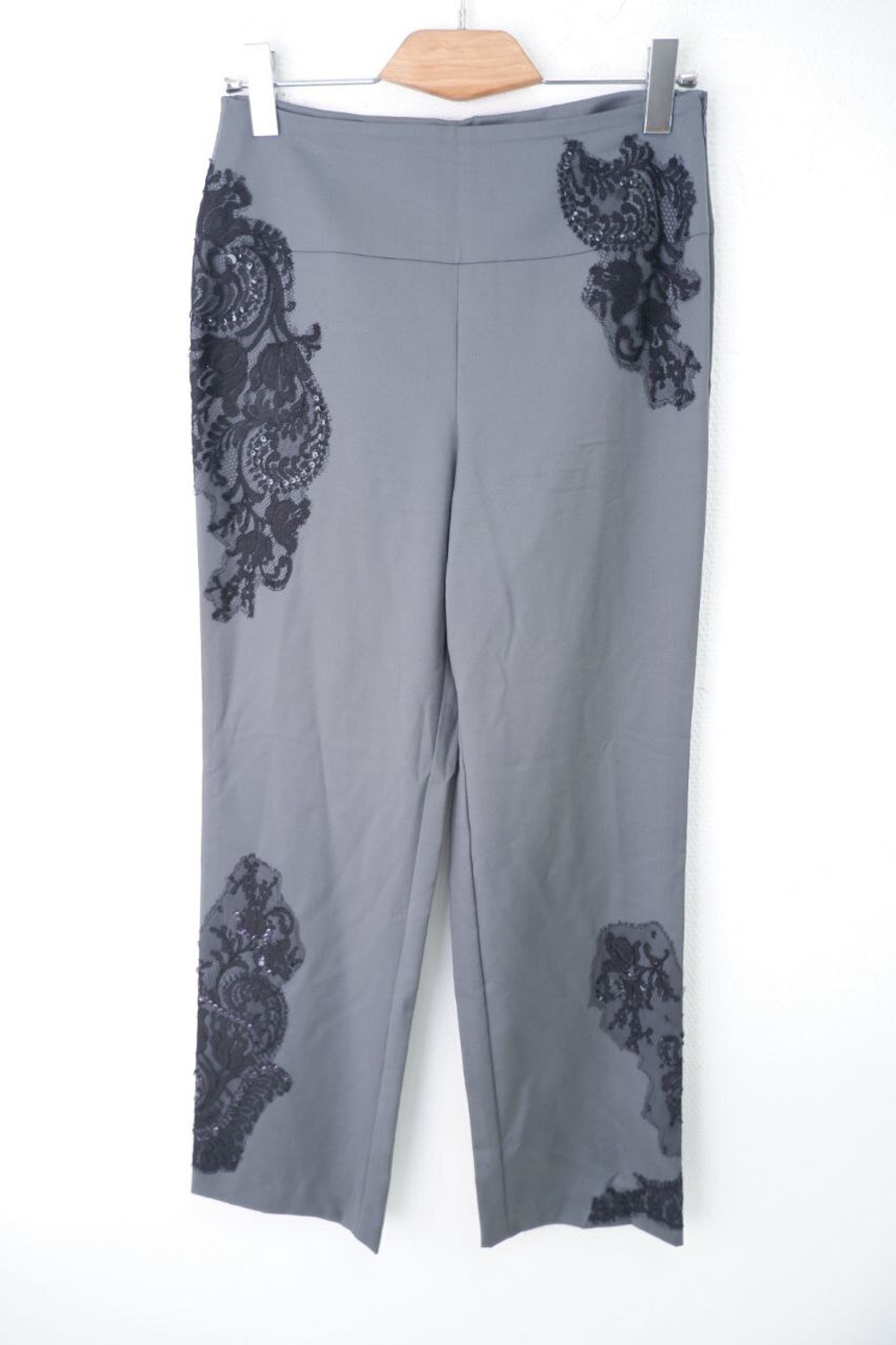 Брюки с шерстью стильные 48 размер