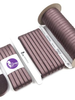 738 740/10 ОПТ Бретель глянец Lauma Fabrics, 10 мм, перец 738