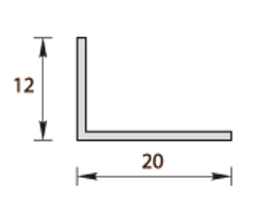 Угол ПВХ арочный 002 Светло-серый 2700 мм