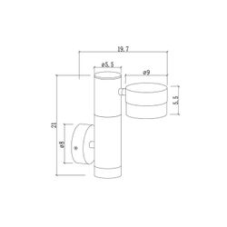 Уличный настенный светильник Arte Lamp