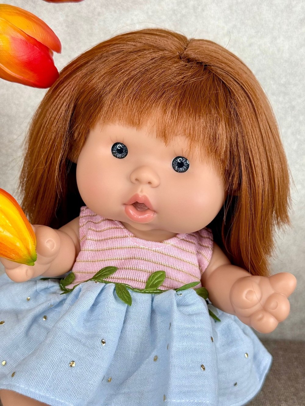 Пупс Marina and Pau 26cм Nenote (2954A1)