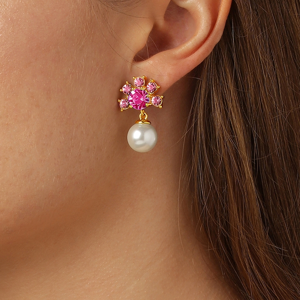 Серьги Dyrberg Kern VERONICA SG ROSE 440001