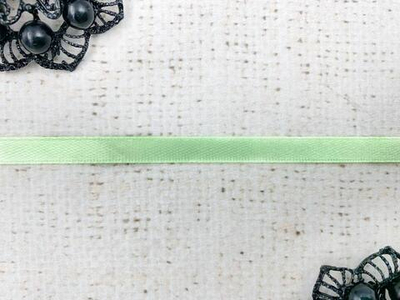 Лента атласная, ш. 0,6 см, светло-салатовый