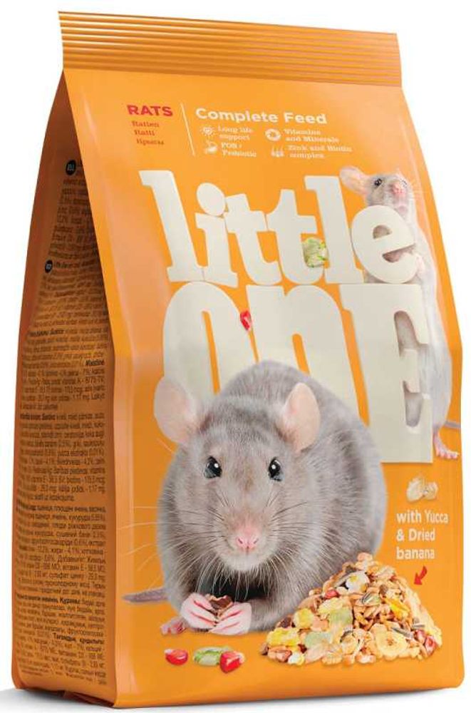 Little One корм для крыс 900 гр