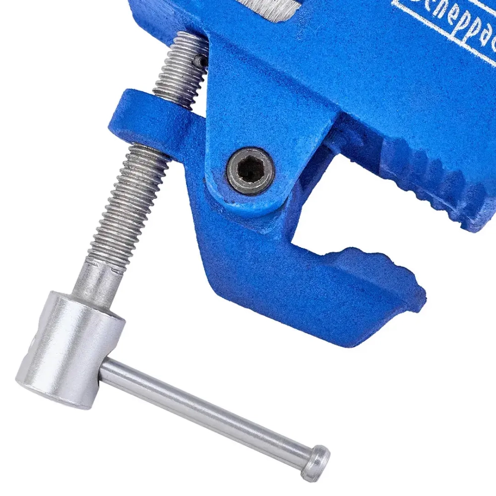 Тиски слесарные поворотные мини (ширина губ - 75мм) Scheppach Sch-329275