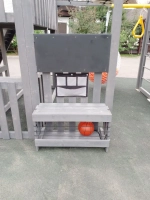 Детская площадка Савушка КУБ-3 (Серый) подушками и коконом