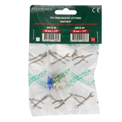 Фитинг для пластиковых трубок 10мм с наружной резьбой 1/2'' RockForce##Rock FORCE RF-SPC10-04