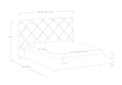 Кровать Manhattan (160x200)