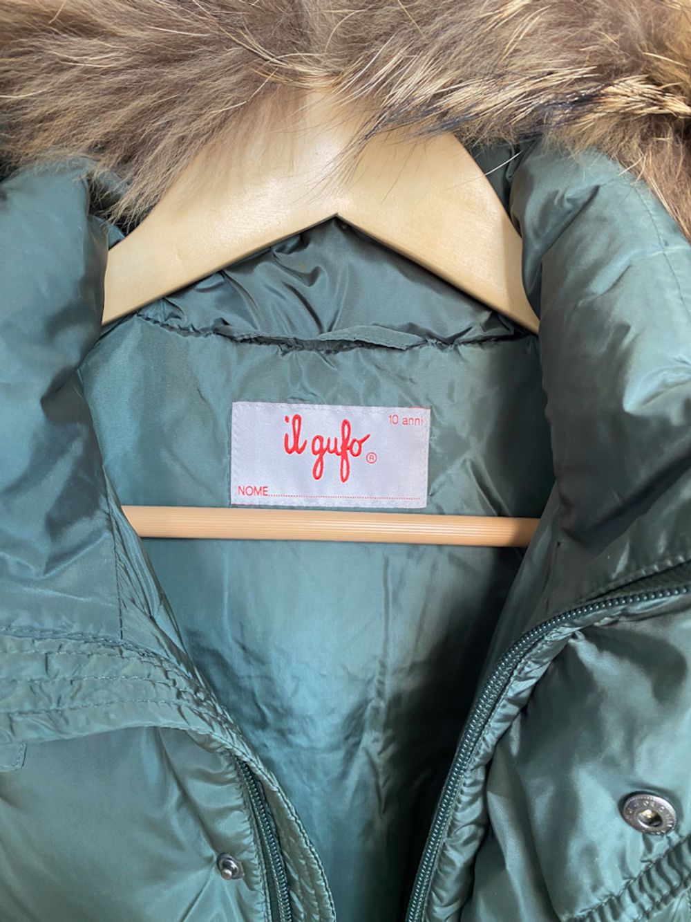 Новый пуховик Il Gufo, 140