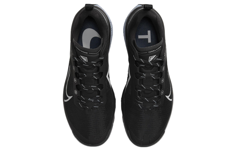 Nike React Terra Kiger 9 Black Reflect Silver Cool Grey Wolf Grey