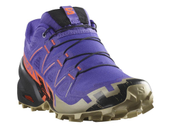 Кроссовки для бега женские Salomon Speedcross 6 W Фиолетово-Оранжевые
