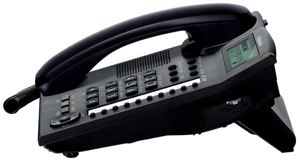 Проводной телефон Panasonic KX-TS2388 RUB черный