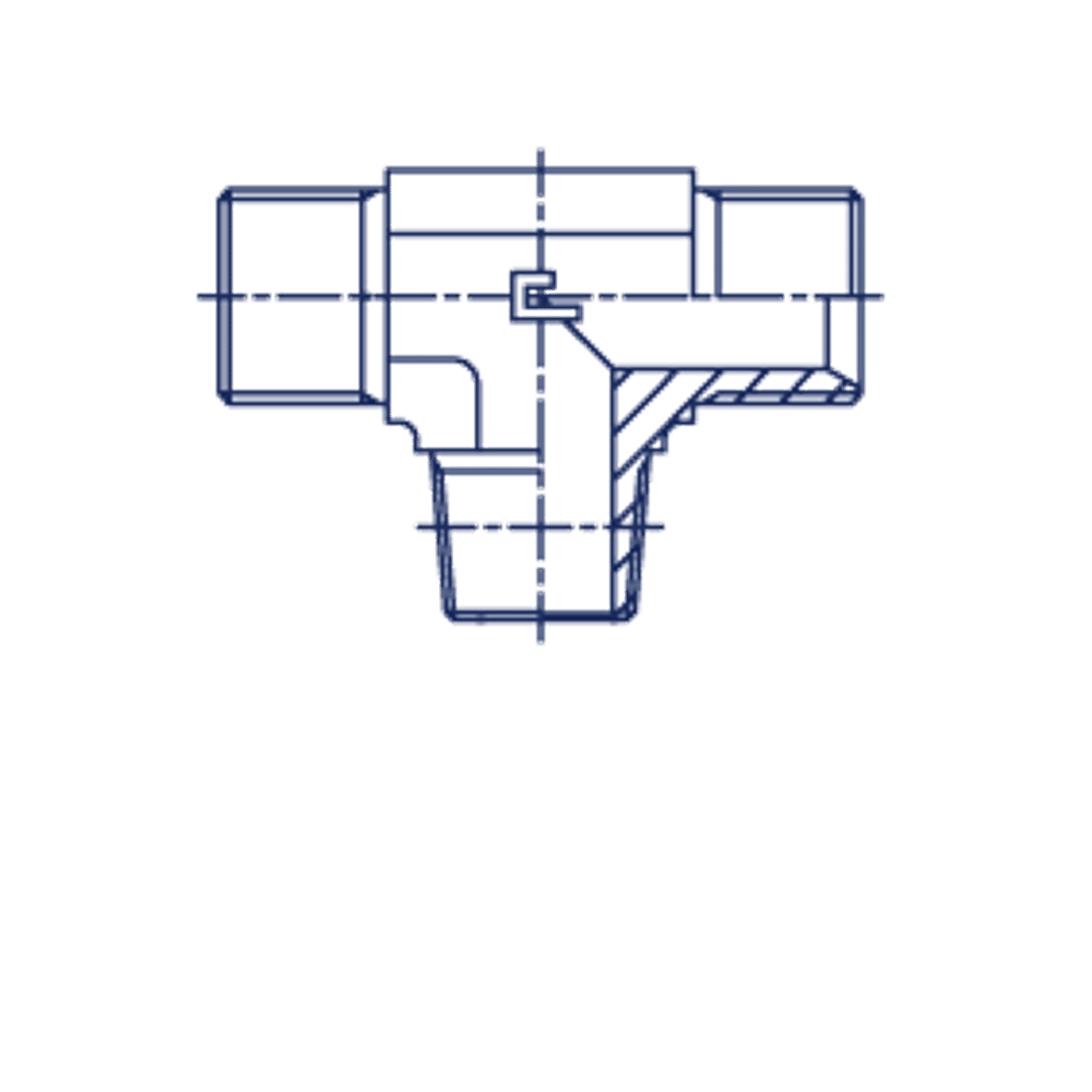 Штуцер FTC BSP 1 - BSPT 1