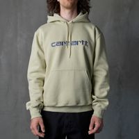  Толстовка мужская Carhartt WIP Hooded Sweatshirt  артикул:I030547_beryl_sorrent - купить в магазине Дайс