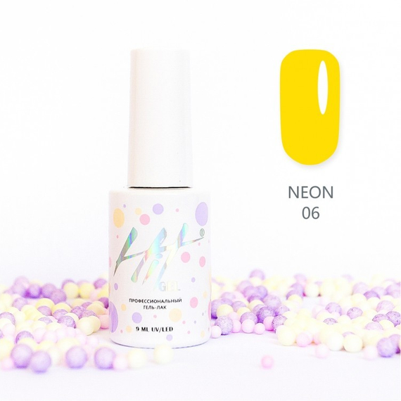 Гель-лак ТМ &quot;HIT gel&quot; №06 Neon, 9 мл