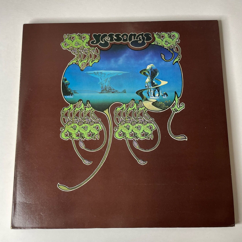 Винтажная виниловая пластинка LP Yes Yessongs (Japan 1973) (No Obi) Roundabout