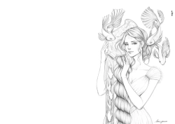 Lana Green Portraits 2. Coloring book (BOOKK)