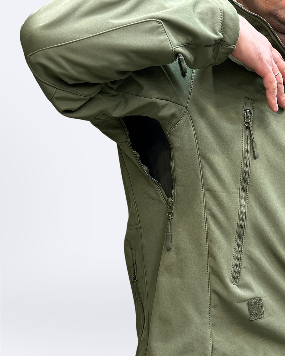 Куртка софтшелл Олива