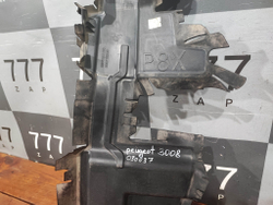 Воздуховод радиатора левый Peugeot 3008 2 16-нв Б/У Оригинал 9810922280