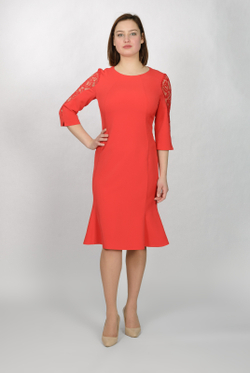 Нарядное платье 2722АПА, красный #114Кр052722АПА