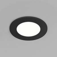 DK3101-BK Встраиваемый влагозащищенный светильник, IP65, до 10 Вт, LED, GU5,3, черный