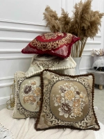 Декоративная наволочка 50х50 для подушки с декором