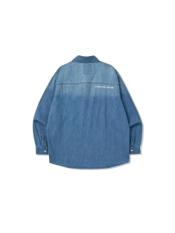 Джинсовая рубашка с двумя карманами