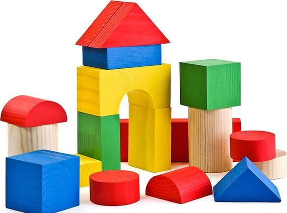 Конструктор &quot;Цветной&quot; 43 дет